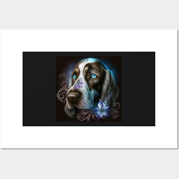 Basset Hound Magical Wall Art by Enchanted Reverie